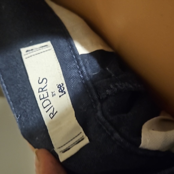 Riders Dark Black Slacks - Picture 3 of 6